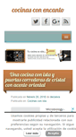 Mobile Screenshot of cocinasconencanto.com